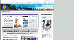 Desktop Screenshot of maxeline.hu