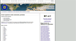 Desktop Screenshot of domain-regisztracio.maxeline.hu