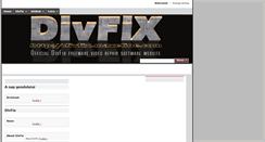 Desktop Screenshot of divfix.maxeline.com
