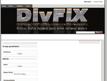 Tablet Screenshot of divfix.maxeline.com